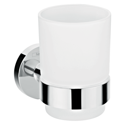 Държач с чаша, Logis Universal, Hansgrohe